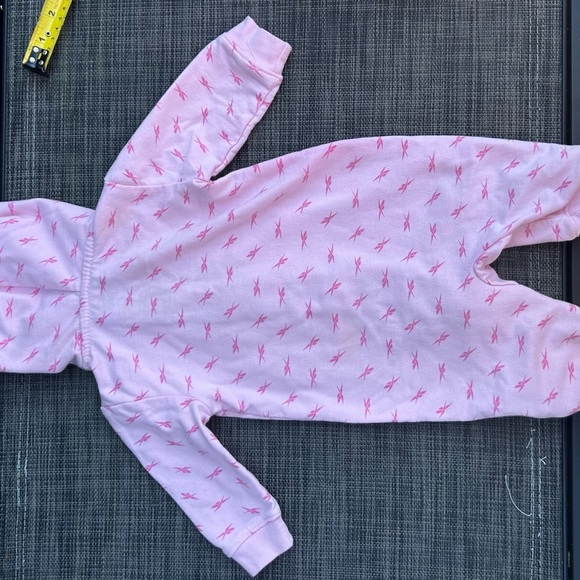 🍭Reebok Light Pink Kids One Piece pink girl 3-6 months - Picture 4 of 6